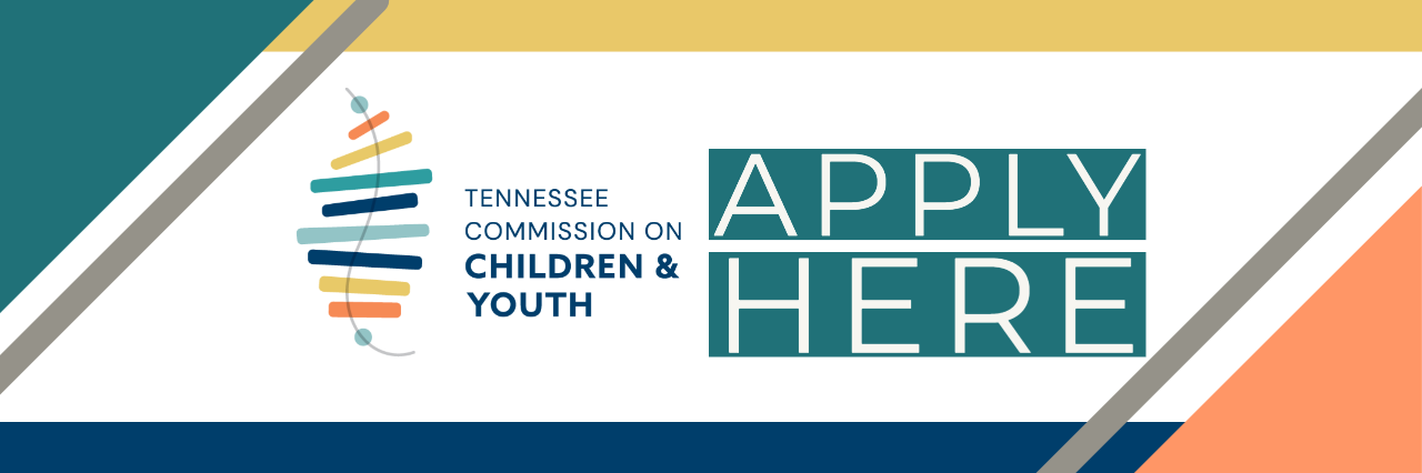 Image with TCCY logo and text that reads, "apply here."