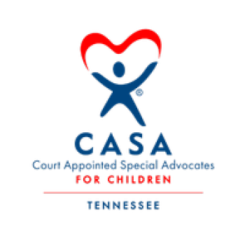 logo and link to CASA Tennessee
