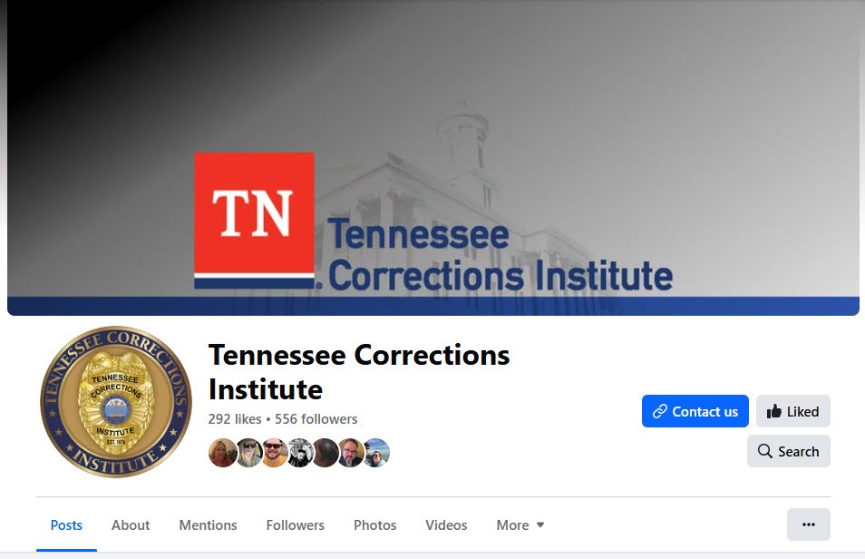 image showing button to link to TCI facebook page