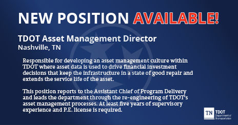 TDOT Asset Management Director