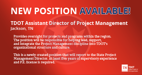 TDOT Assistant Director of Project Management - Jackson