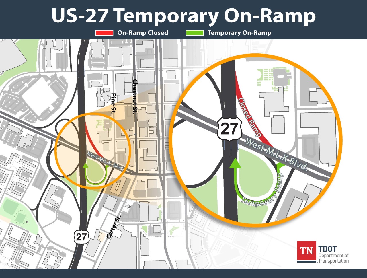 US-27 Ramp Closure