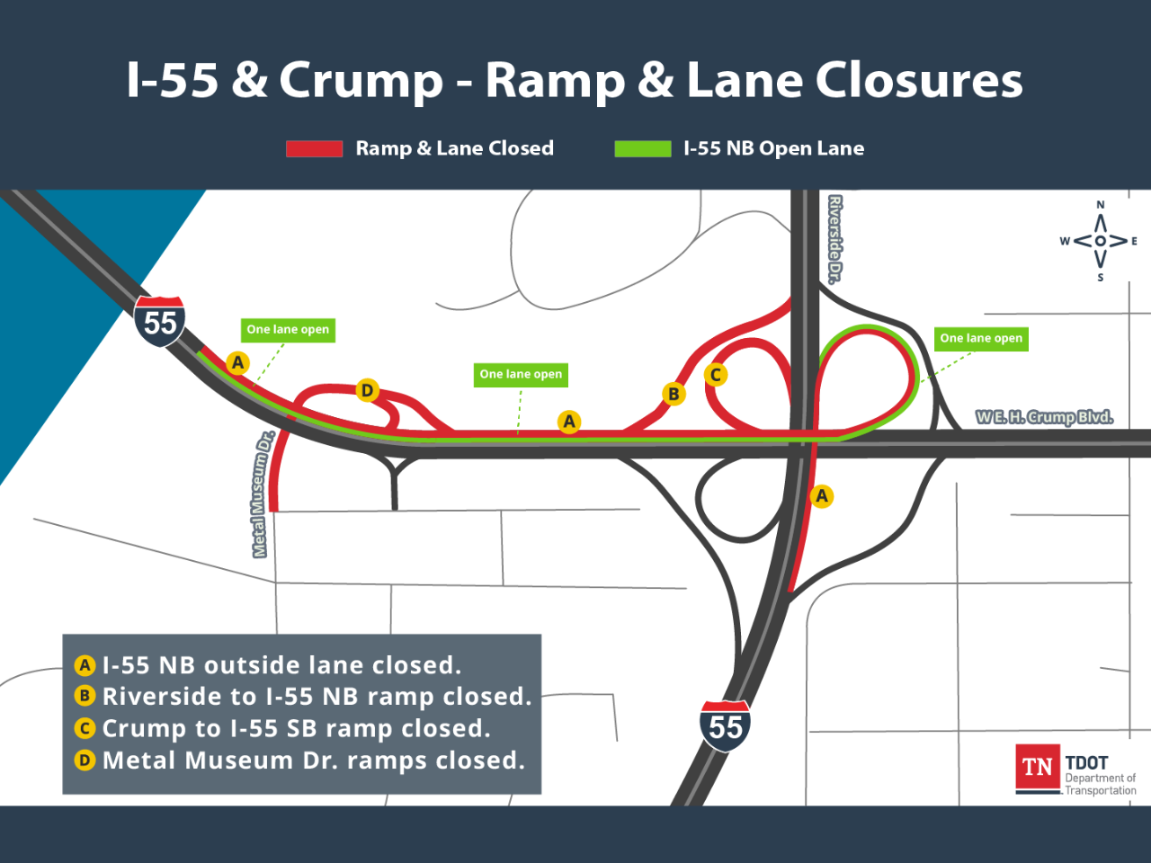 I-55 and Crump Lane Closures FINAL 8 25 22