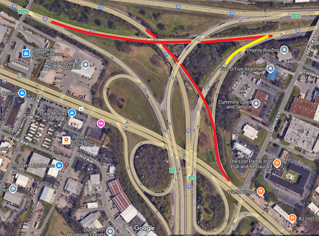 I-40 closure 6-27-2025