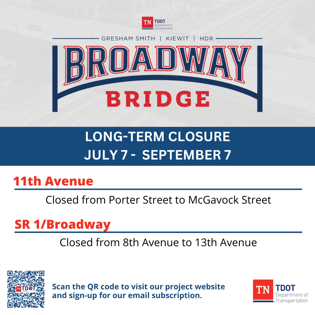 Lane Closure Graphic Template - 1080x1080 - TEMPLATE 2