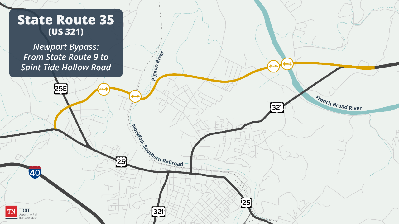 Cocke SR 35 (Newport Bypass) Cocke SR 35 (Newport Bypass)