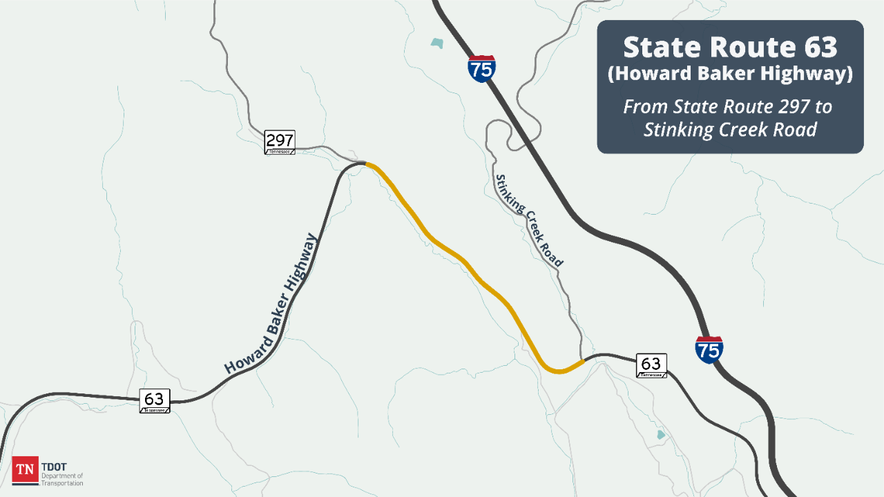 Campbell SR 63 Truck Climbing Lane