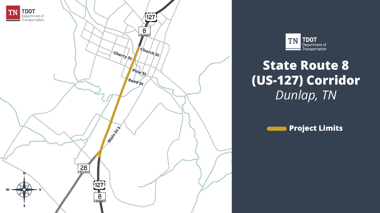 SR 8 - US127 Corridor Dunlap - v1 SR 8 - US127 Corridor Dunlap - v1