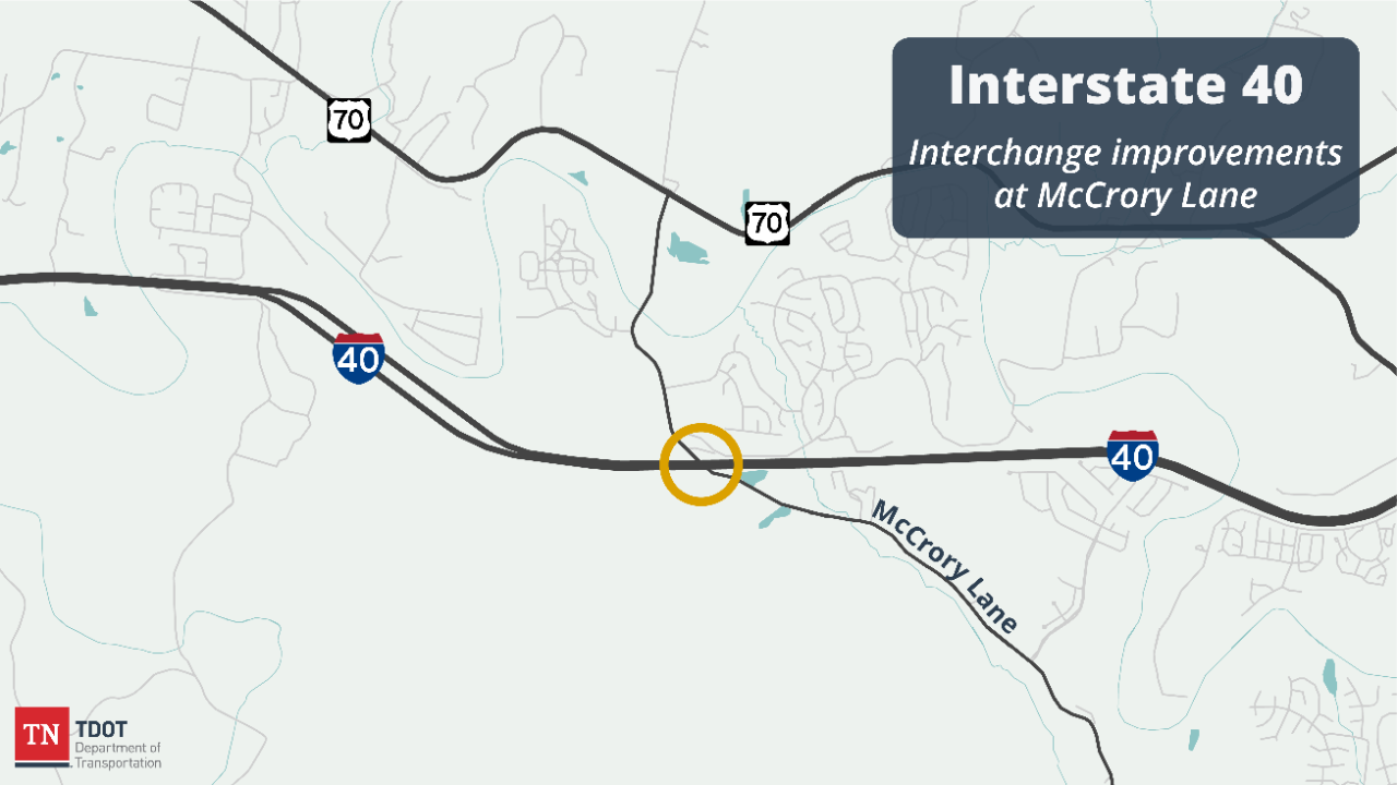 Davidson I-40 McCrory Lane