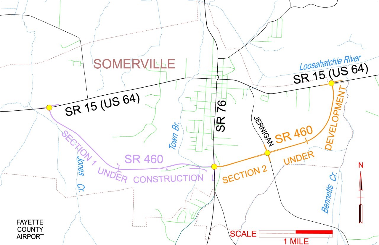 SR460 US 64 Somerville