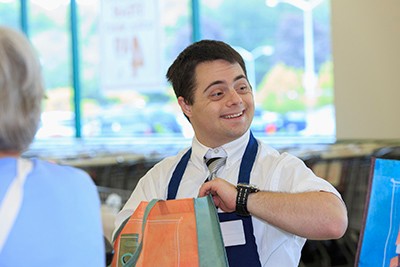 Smiling young man.