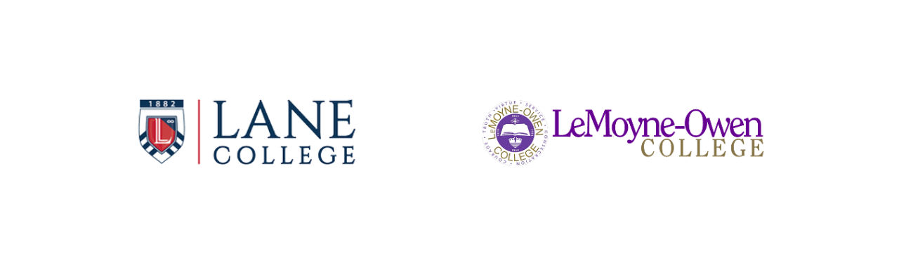 Lane College and LeMoyne-Owen College logos