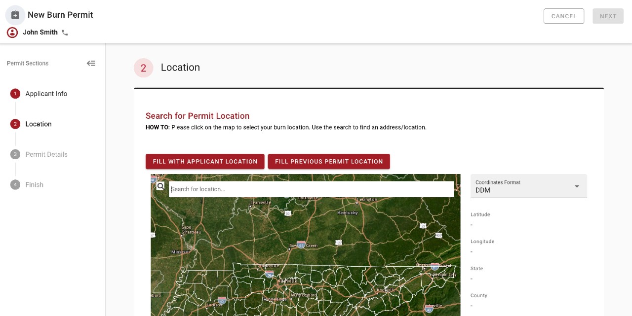 Online Burn Permit System Instructions 3