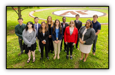 Photo of student summer internship program participants.