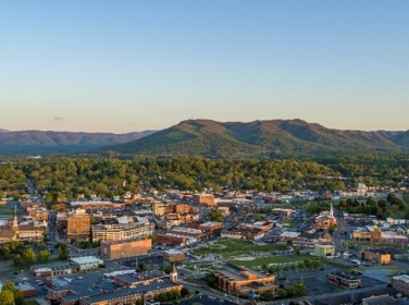 Aerial View ofJohnson City