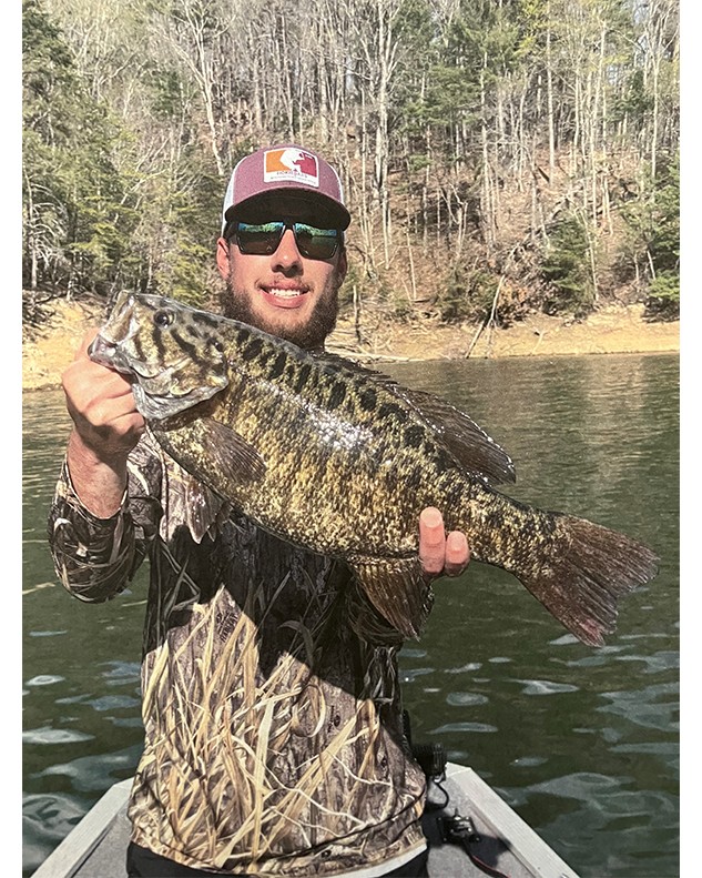 Luke Wess, 22” Smallmouth Bass - South Holston Reservoir