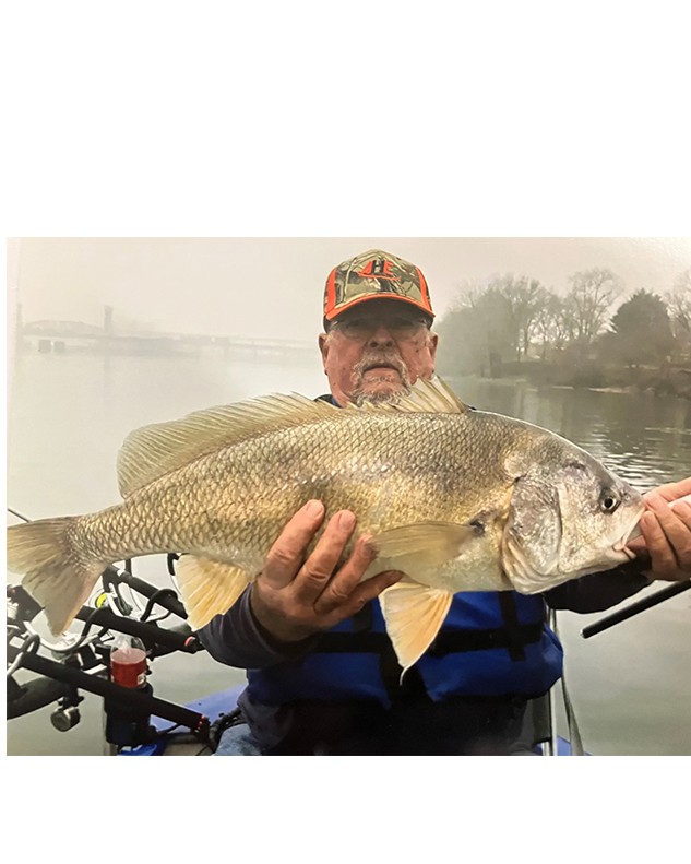 Roy Elliott, 28.75” Freshwater Drum -  Nickajack Reservoir 