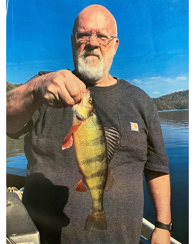 Michael Rich, 13.25” Yellow Perch - Parksville Reservoir 