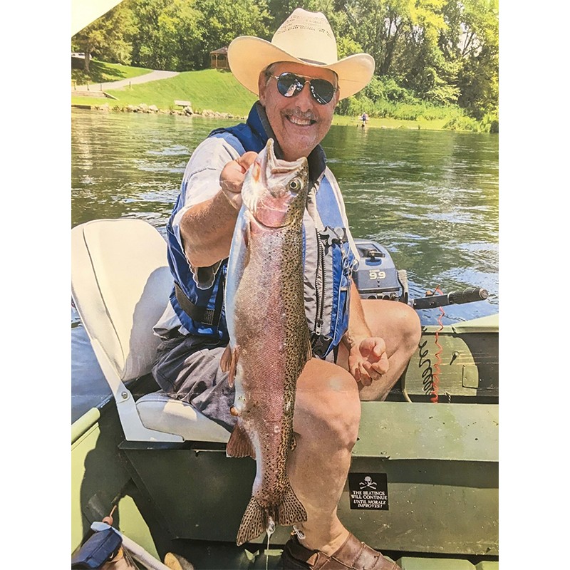 Scott Halstead, 24.25” Rainbow Trout - Clinch River