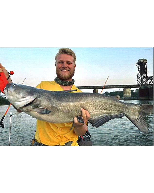 Jacob Taylor, 36.75" Blue Catfish, Nickajack Reservoir TN