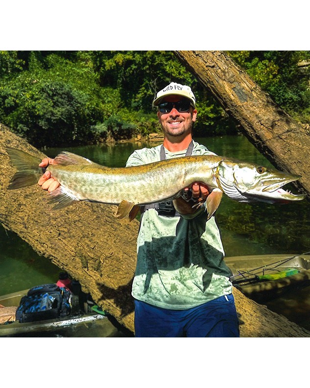Keeton Susong Muskellunge  41” Collins River
