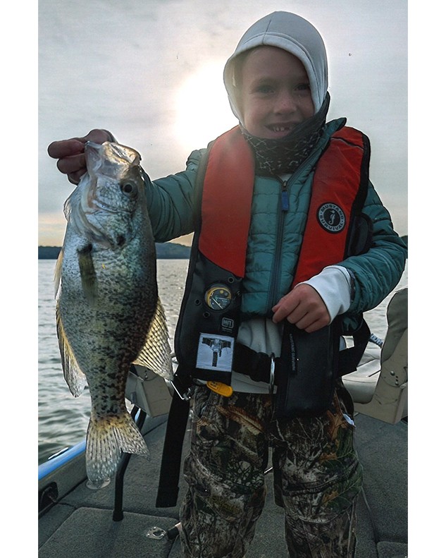Decker Bivens, White Crappie 14.50”, Percy Priest Reservoir TN