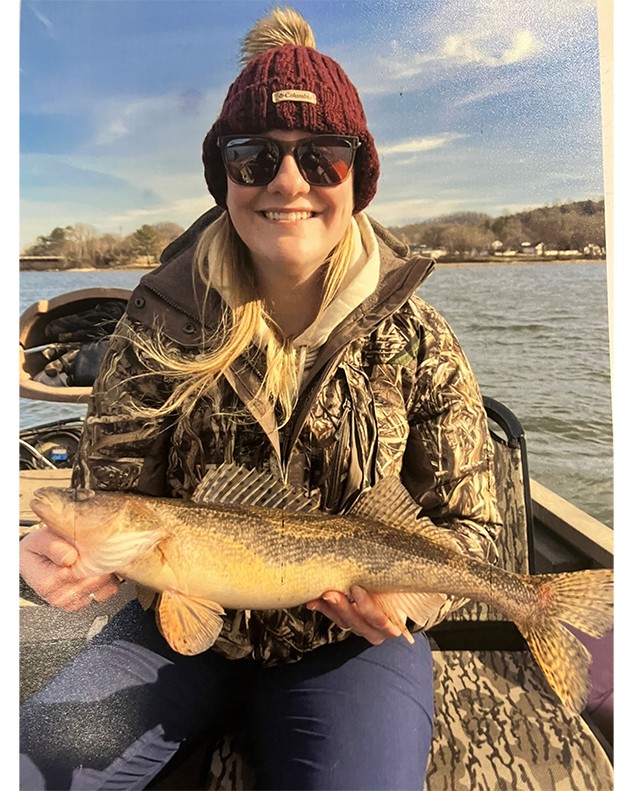 Jordan Highway, 21.75” Sauger - Cordell Hull Reservoir 