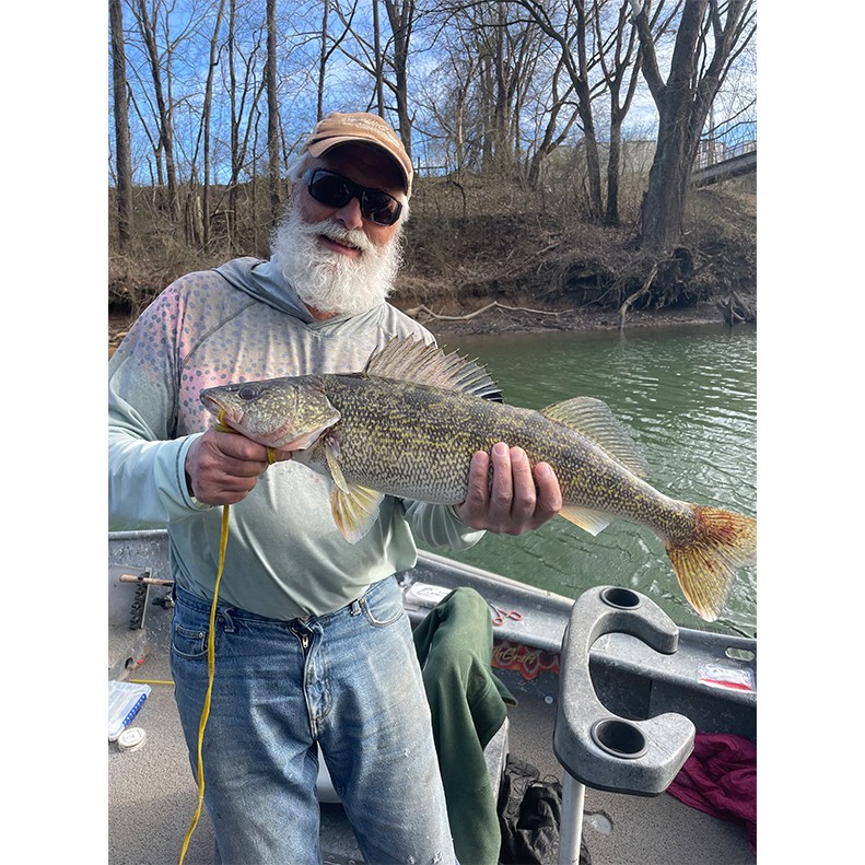 Trophy Walleye, 02-26, caught in Cordell Hull Lake, TN