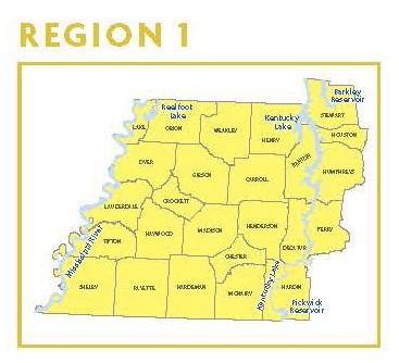 Region 1 map