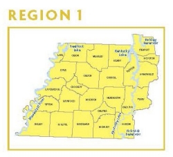 Region 1 Map