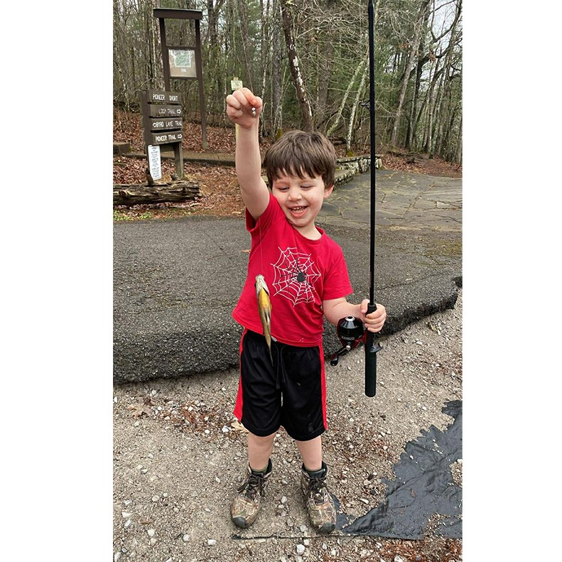 Sebastian Steeves caught a Bluegill at Cumberland Mountain State Park on March 08, 2026.  Congratulations Sebastian!
