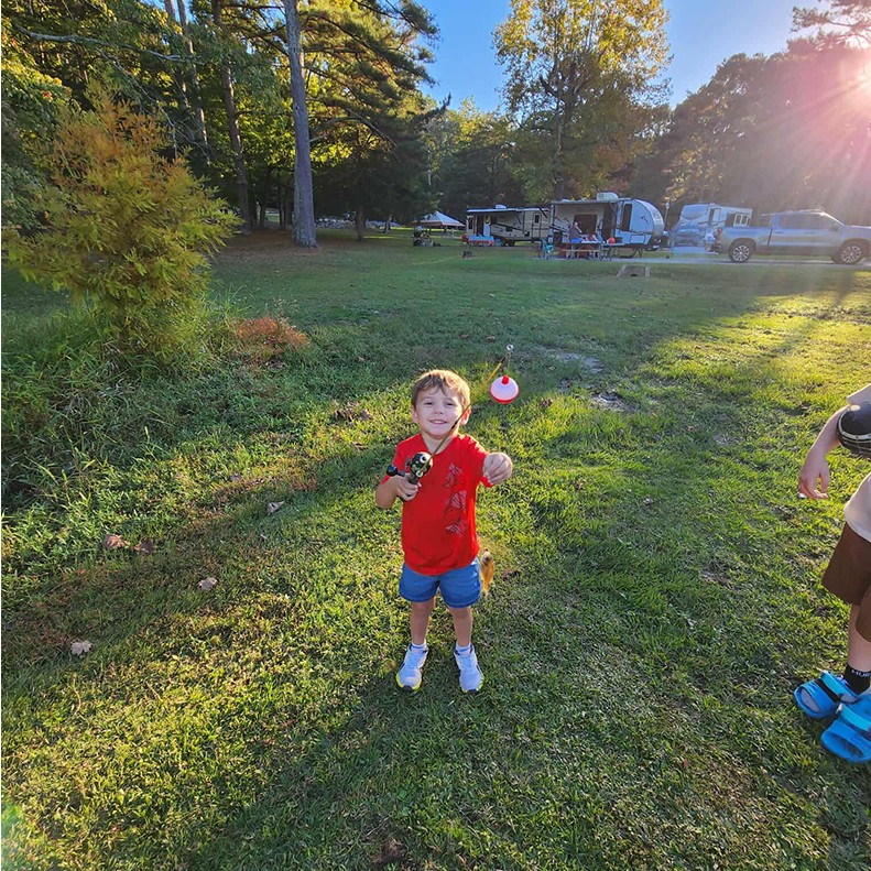 Levi Ragsdale caught a Brim at Tim's Ford Lake in Tennessee on October 15, 2025.