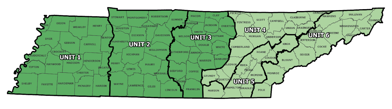 Deer Hunting Unit Map
