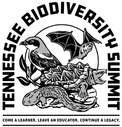 Tennessee Biodiversity Summit, Bird, Bat, Turtle and Salamander, black and white logo Tennessee Biodiversity Summit, Bird, Bat, Turtle and Salamander, black and white logo