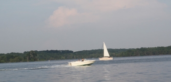 Boat and Sailboat