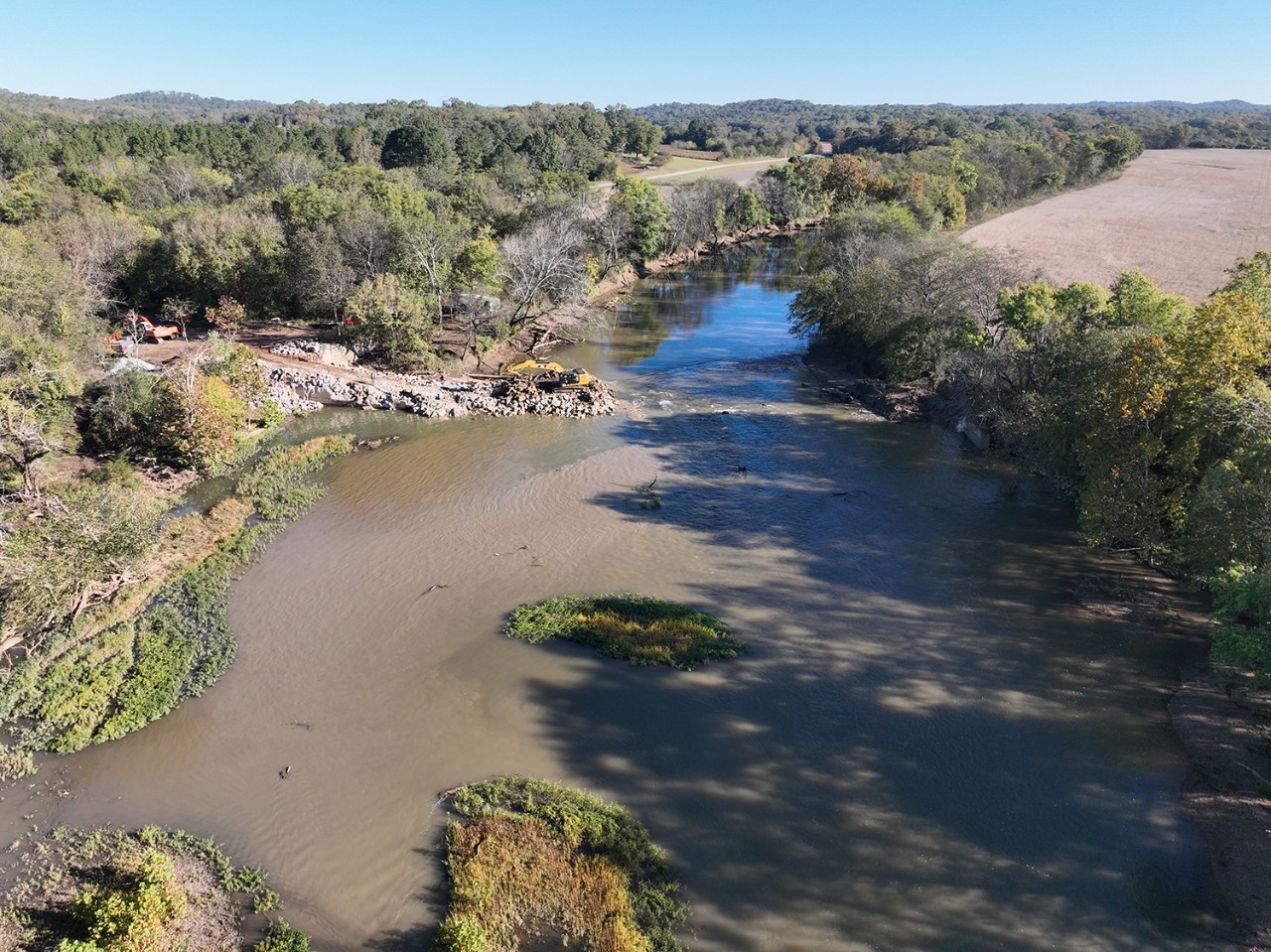 Harms Mill Dam After Removal