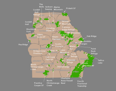 Cumberland Plateau Region 3