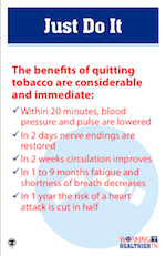 Benefits of quitting tobacco