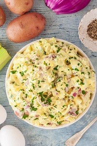 Red Potato Salad Made Healthy