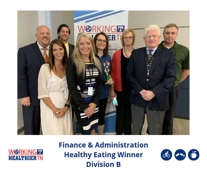 Finance & Administration Healthy Eating Winner Division B