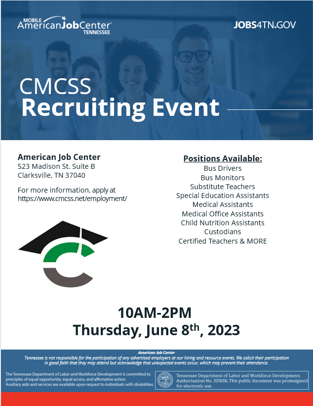 CMCSS Recruiting Event (6/8/2023)