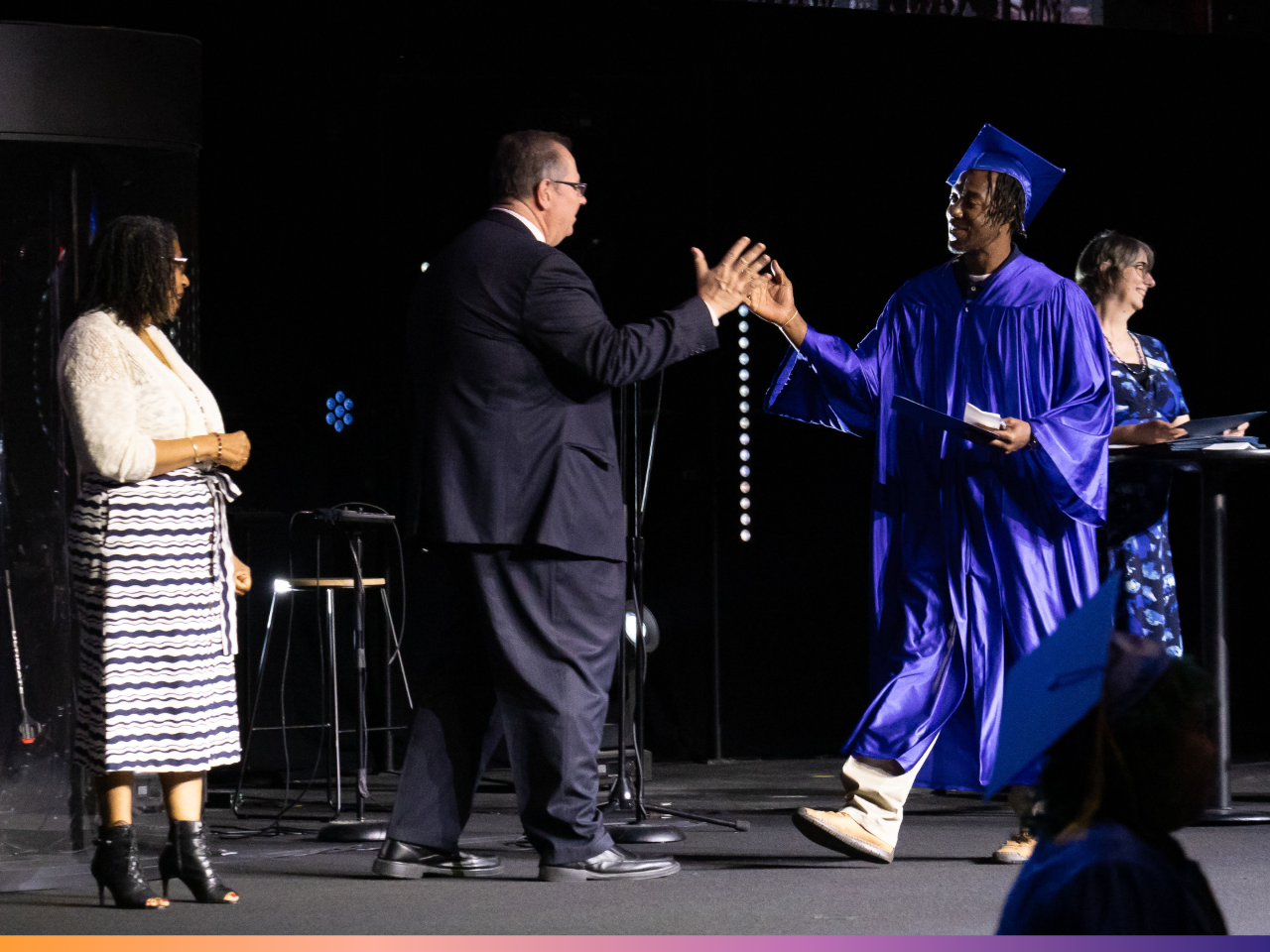 HopeWorks graduation ceremony in April 2024