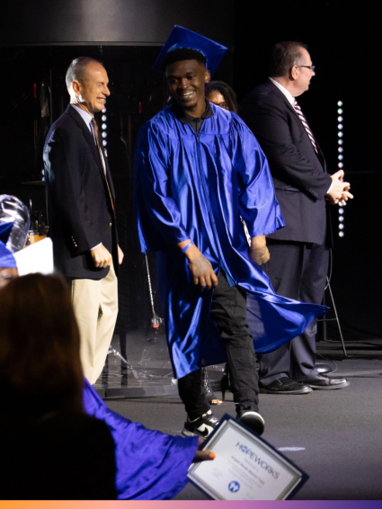 HopeWorks graduation ceremony in April 2024