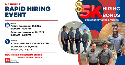 Rapid Hiring Event Flyer