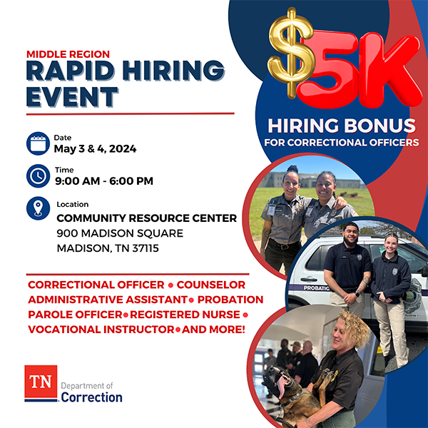Rapid Hiring Event Flyer