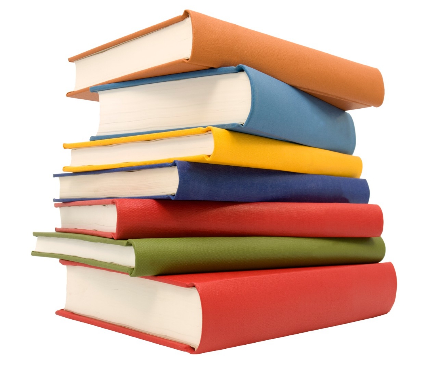 Image of a stack of books
