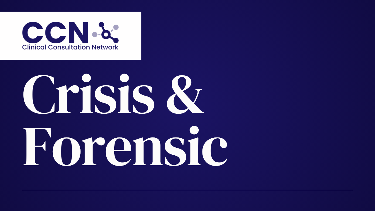 CCN Crisis & Forensic CCN - Crisis & Forensic