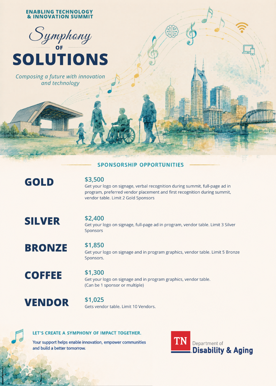 Enabling Technology - Innovation Summit 2026 Sponsorship Flyer