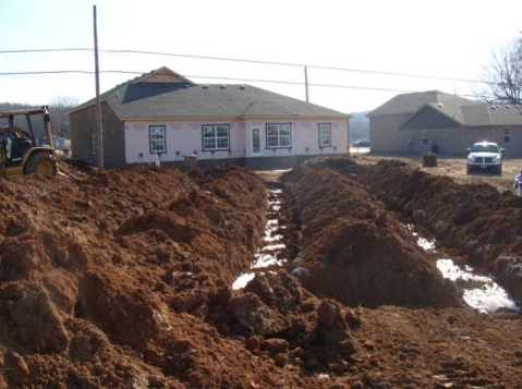Septic System Installation Picture