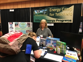 TSTA_2118 TDEC OEP staff at energy education camp and informational booth.